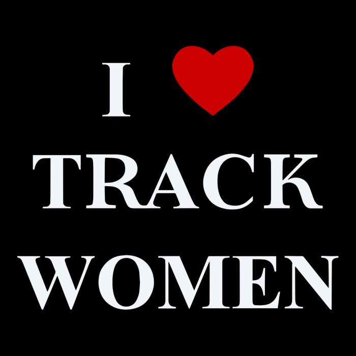 Tf I Love Track Women Toddler Hoodie