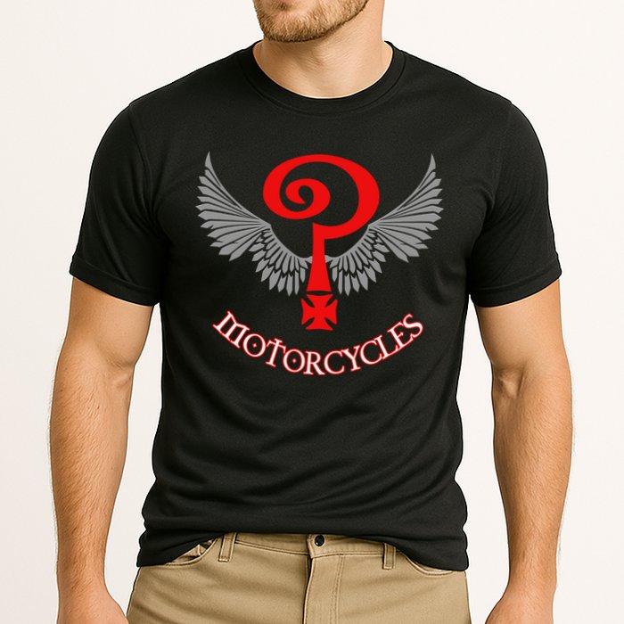 The Indian Larry's Cool Graphic Design Cooling Performance Crew T-Shirt