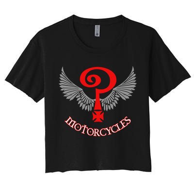 The Indian Larry's Cool Graphic Design Crop Top