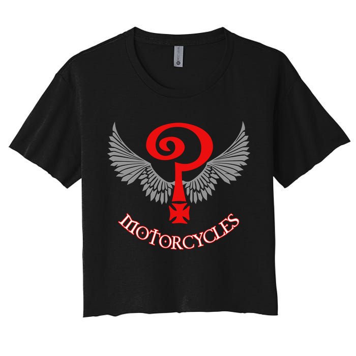 The Indian Larry's Cool Graphic Design Crop Top