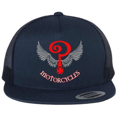 The Indian Larry's Cool Graphic Design Flat Bill Trucker Hat