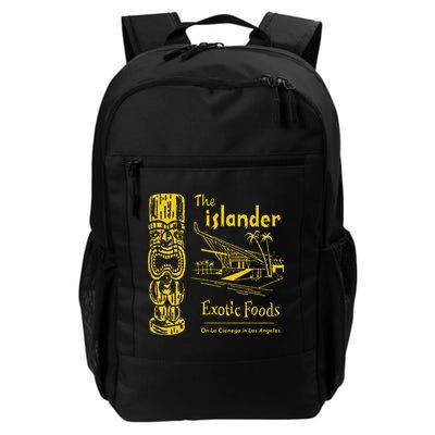 The Islander Los Angeles CA Vintage Tiki Bar Funny Backpack