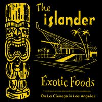 The Islander Los Angeles CA Vintage Tiki Bar Funny Bag