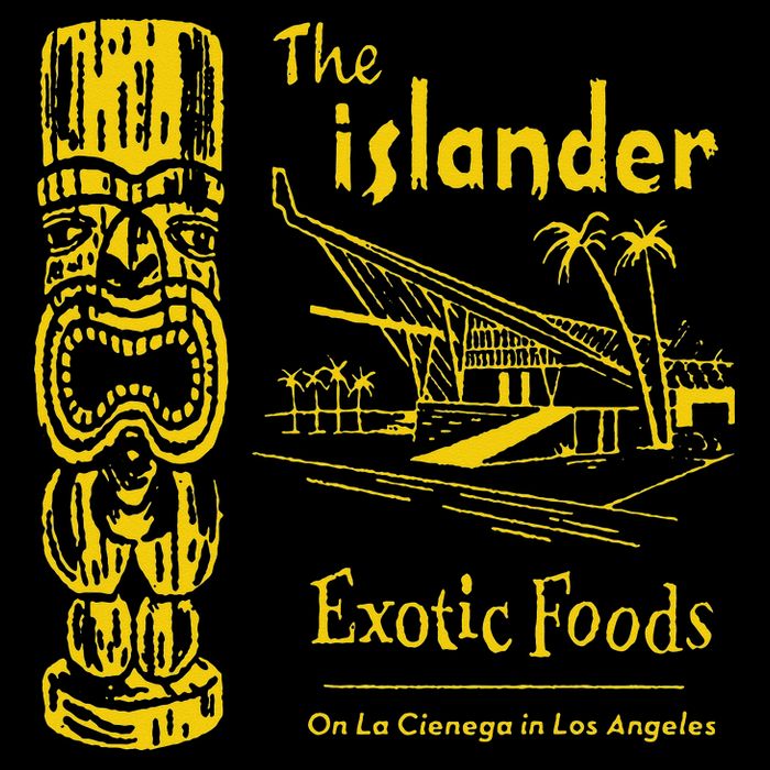 The Islander Los Angeles CA Vintage Tiki Bar Funny Bag