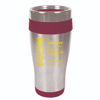 The Islander Los Angeles CA Vintage Tiki Bar Funny 16oz Travel Tumbler