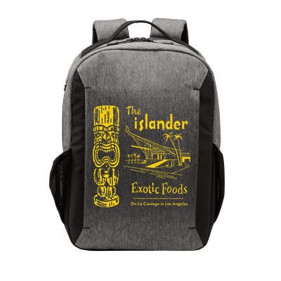 The Islander Los Angeles CA Vintage Tiki Bar Funny Vector Backpack