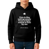 This Is Like Taking Candy From A Baby Which Is Fine By Me Shadow The Hedgehog Ho Kids Hoodie