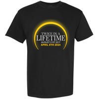 Twice In Lifetime 2024 Solar Eclipse Garment-Dyed Heavyweight T-Shirt