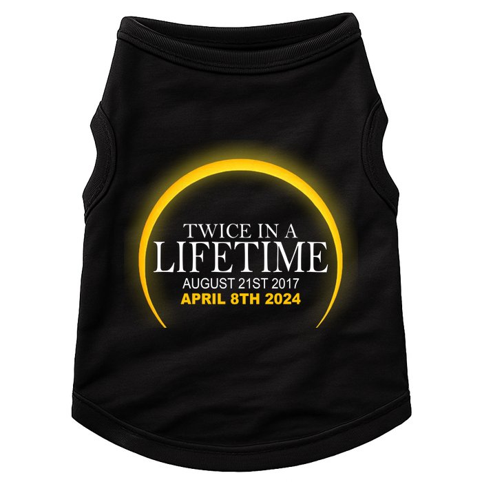 Twice In Lifetime 2024 Solar Eclipse Doggie Tank
