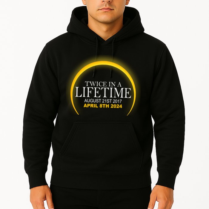 Twice In Lifetime 2024 Solar Eclipse Hoodie