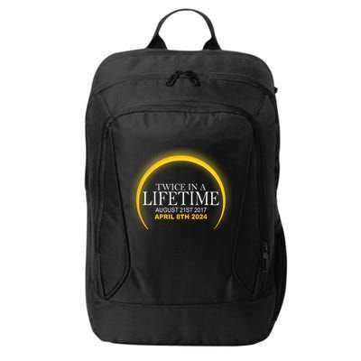 Twice In Lifetime 2024 Solar Eclipse City Backpack
