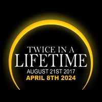 Twice In Lifetime 2024 Solar Eclipse 16 in Basic Backpack