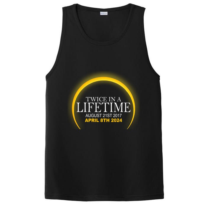 Twice In Lifetime 2024 Solar Eclipse PosiCharge Competitor Tank