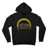 Twice In Lifetime 2024 Solar Eclipse Tall Hoodie