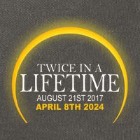 Twice In Lifetime 2024 Solar Eclipse Cotton Canvas Backpack