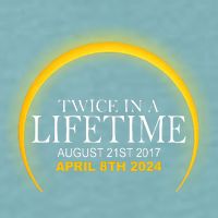 Twice In Lifetime 2024 Solar Eclipse Sueded Cloud Jersey T-Shirt