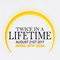 Twice In Lifetime 2024 Solar Eclipse Garment-Dyed Sweatshirt