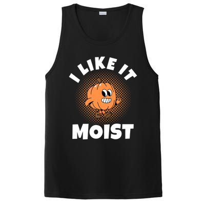 Thanksgiving I Like It Moist Pumpkin Gift PosiCharge Competitor Tank