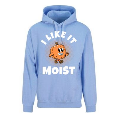 Thanksgiving I Like It Moist Pumpkin Gift Unisex Surf Hoodie