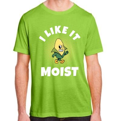 Thanksgiving I Like It Moist Corn Gift Adult ChromaSoft Performance T-Shirt