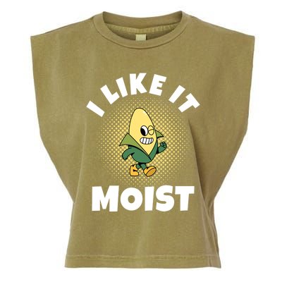 Thanksgiving I Like It Moist Corn Gift Garment-Dyed Women's Muscle Tee