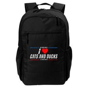 Trump I Love Cats And Ducks Funny Daily Commute Backpack