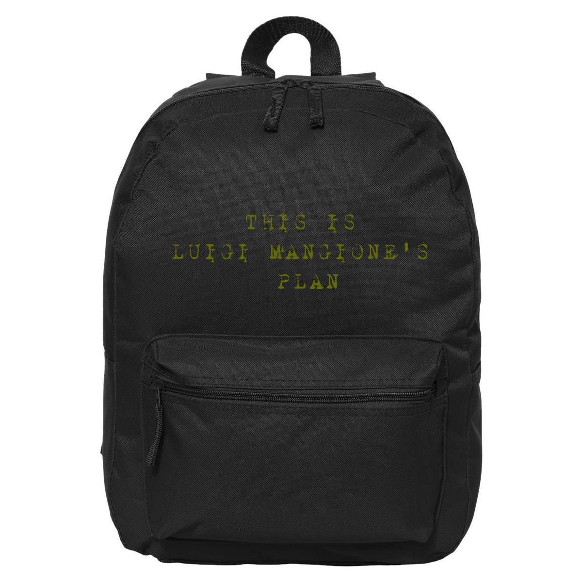 This Is Luigi Mangione Brian Thompson Unitedhealthcare Ceo 16 in Basic Backpack