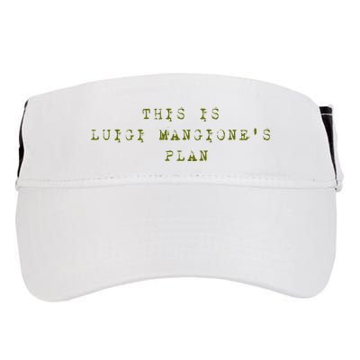 This Is Luigi Mangione Brian Thompson Unitedhealthcare Ceo Adult Drive Performance Visor