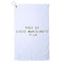 This Is Luigi Mangione Brian Thompson Unitedhealthcare Ceo Platinum Collection Golf Towel