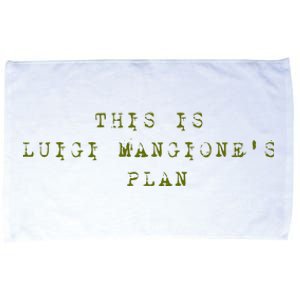 This Is Luigi Mangione Brian Thompson Unitedhealthcare Ceo Microfiber Hand Towel