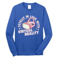 Totally In Love With Virtual Reality Vr Gamer Video Games Gift Long Sleeve Shirt