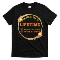 Twice In Lifetime 2024 Solar Eclipse T-Shirt