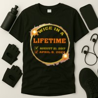 Twice In Lifetime 2024 Solar Eclipse T-Shirt