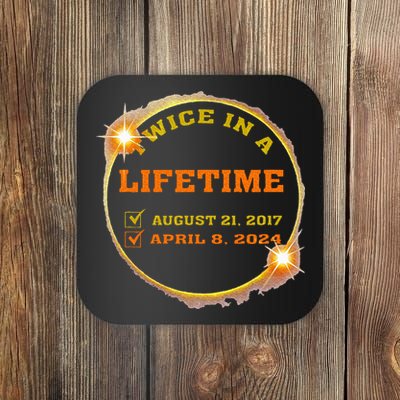 Twice In Lifetime 2024 Solar Eclipse Coaster