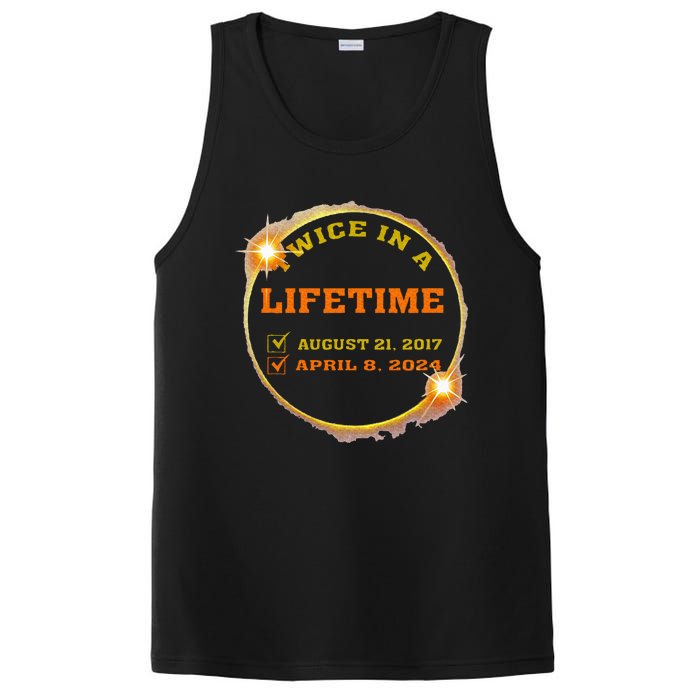 Twice In Lifetime 2024 Solar Eclipse PosiCharge Competitor Tank