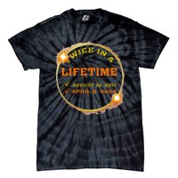 Twice In Lifetime 2024 Solar Eclipse Tie-Dye T-Shirt