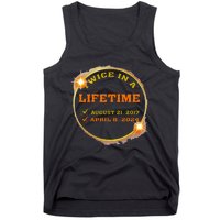 Twice In Lifetime 2024 Solar Eclipse Tank Top