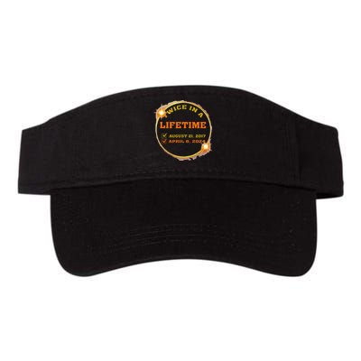 Twice In Lifetime 2024 Solar Eclipse Valucap Bio-Washed Visor