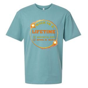 Twice In Lifetime 2024 Solar Eclipse Sueded Cloud Jersey T-Shirt