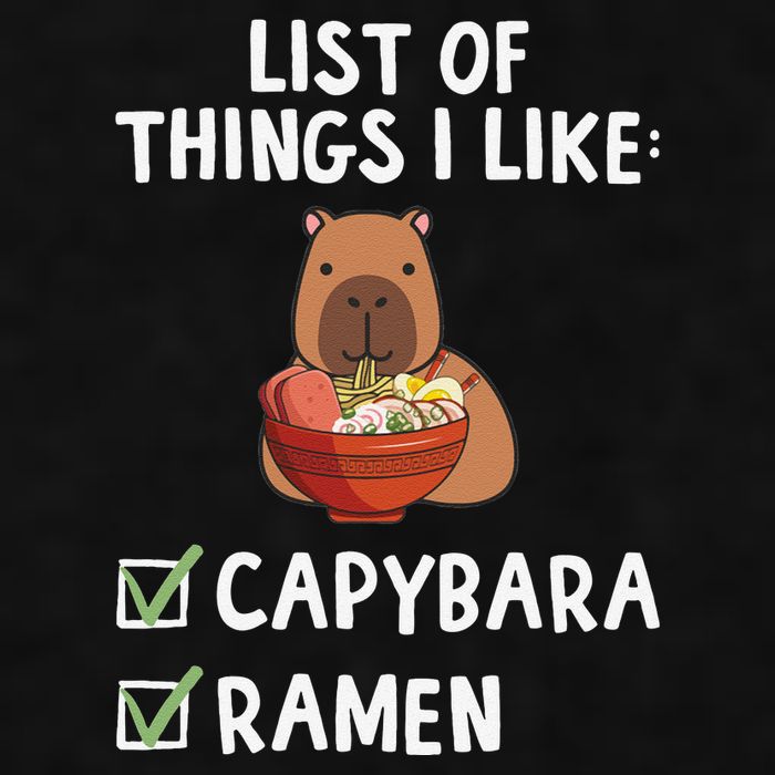 Things I Like Capybara Lover Capybara Girl Capybara Boy Ladies PosiCharge Tri-Blend Wicking Tank