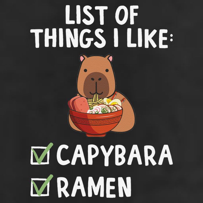 Things I Like Capybara Lover Capybara Girl Capybara Boy 25L Jumbo Tote