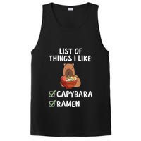 Things I Like Capybara Lover Capybara Girl Capybara Boy PosiCharge Competitor Tank