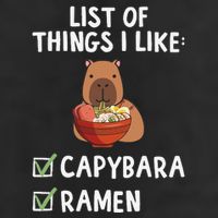 Things I Like Capybara Lover Capybara Girl Capybara Boy Golf Towel
