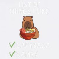 Things I Like Capybara Lover Capybara Girl Capybara Boy Garment-Dyed Sweatshirt