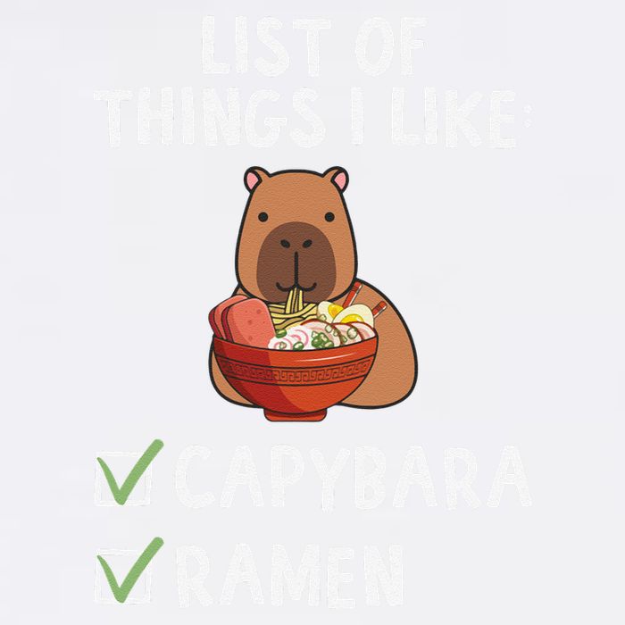 Things I Like Capybara Lover Capybara Girl Capybara Boy Garment-Dyed Sweatshirt