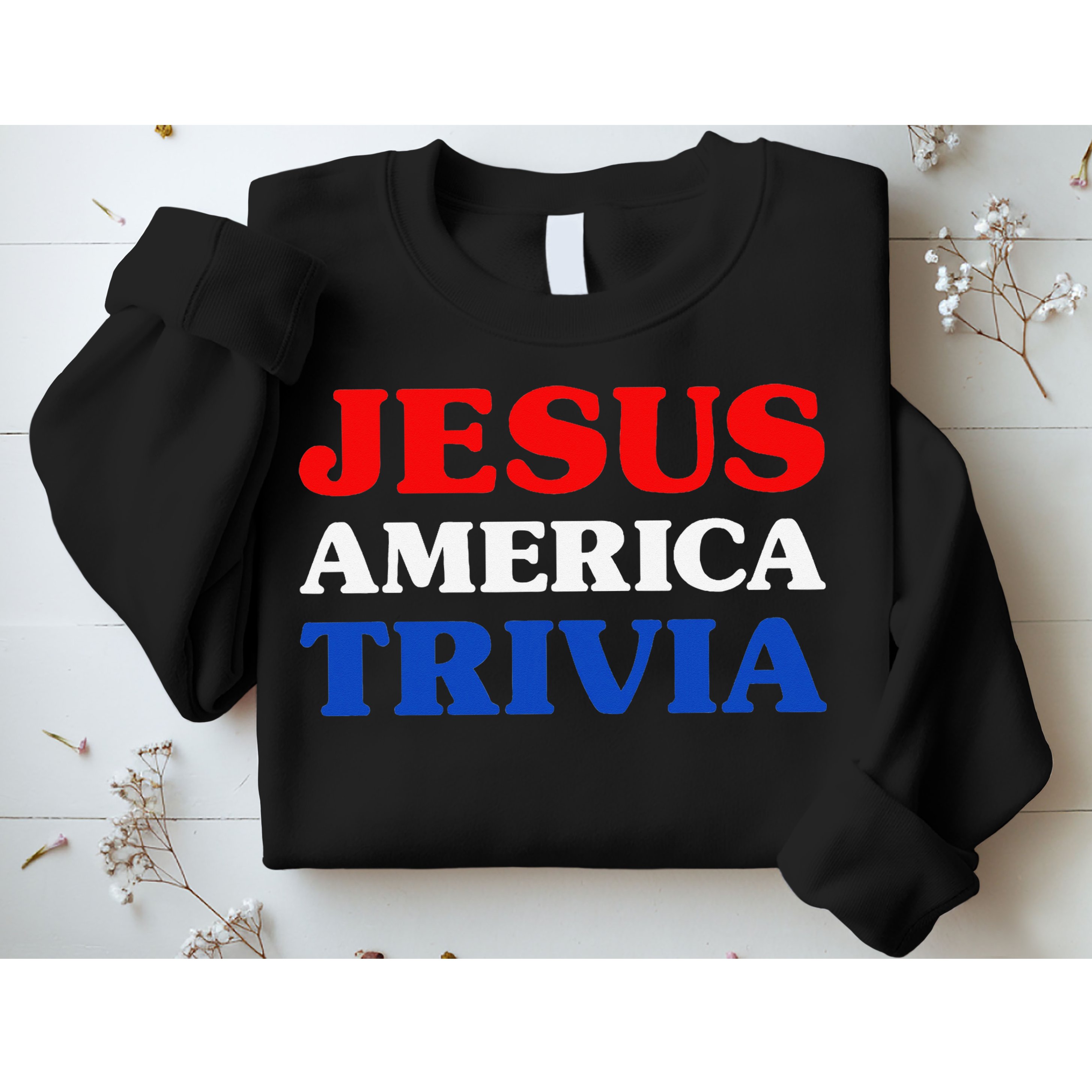 Trivia I Love Trivia Jesus And Trivia For Trivia Night Sweatshirt