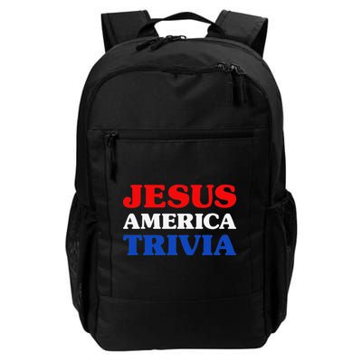 Trivia I Love Trivia Jesus And Trivia For Trivia Night Backpack