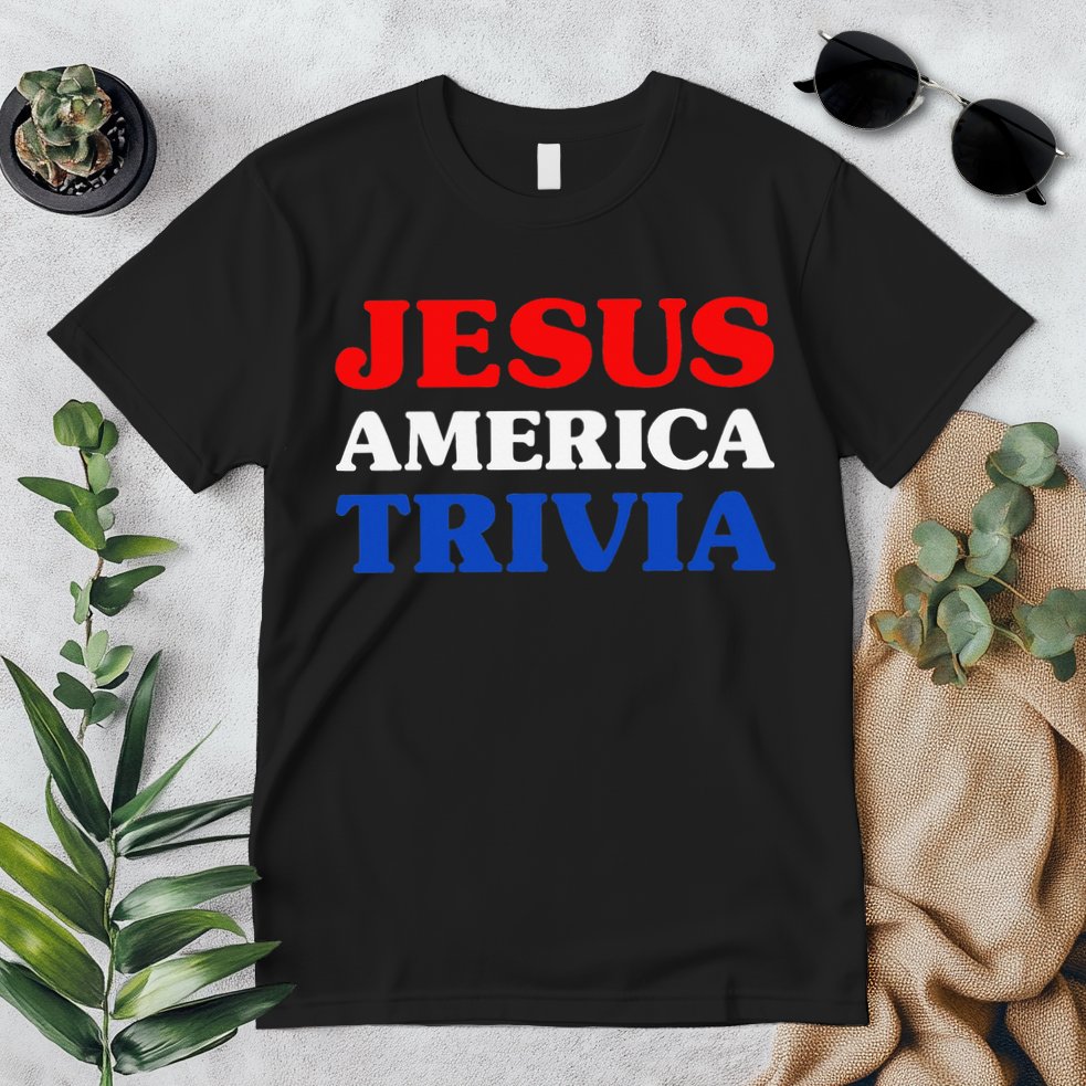 Trivia I Love Trivia Jesus And Trivia For Trivia Night Premium T-Shirt