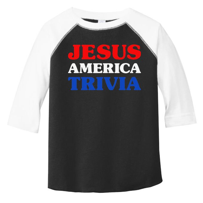 Trivia I Love Trivia Jesus And Trivia For Trivia Night Toddler Fine Jersey T-Shirt