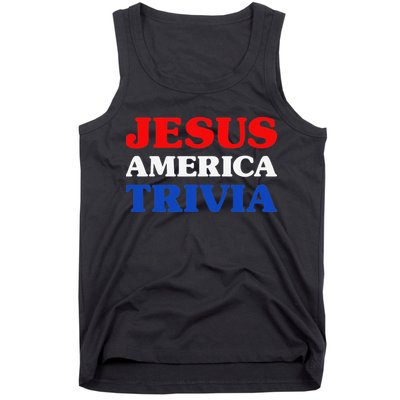 Trivia I Love Trivia Jesus And Trivia For Trivia Night Tank Top